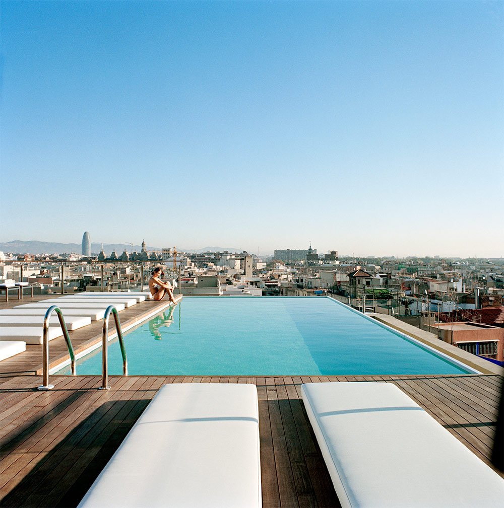 ELLEUK's tweet photo. Hotel with a rooftop in Barcelona? Erm, yes – right this second, please https://t.co/rol1HBFFhX https://t.co/UbECAGv7yA