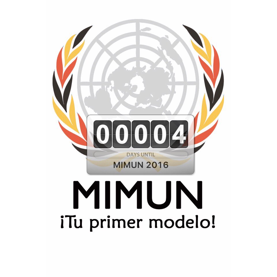 MIMUN_VE's tweet photo. ¡Quedan 4 días para MIMUN! https://t.co/ay49OrcYPd