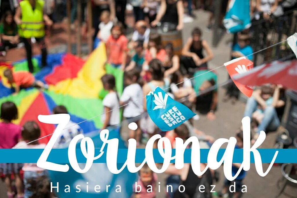 Hasiera baino ez da izan. Egunez egun erabaki eta eraiki dezagun gure oraina eta etorkizuna. Zorionak Euskal Herria!