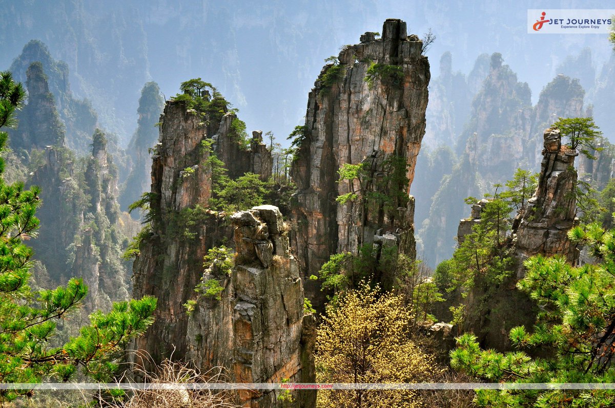 Tianzi Mountains, China-International Holiday Packages
 jetjourneys.com
 #Holidayspackages