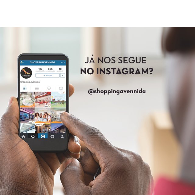 AvennidaLuanda's tweet photo. Siga-nos no Instagram e fique a par de todas as novidades do @ShoppingAvennida! https://t.co/Ks1hLNVSLP