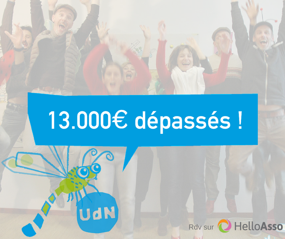 UniversitduNous's tweet photo. 13 000€ dépassés sur https://t.co/MluQ1Lg4zC ! Merci à Julien Mast qui vient de nous rejoindre ! https://t.co/hQCpBLTezo
