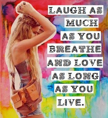 BulkMessage's tweet image. #Laugh as much as you #breathe and #love as long as you live.