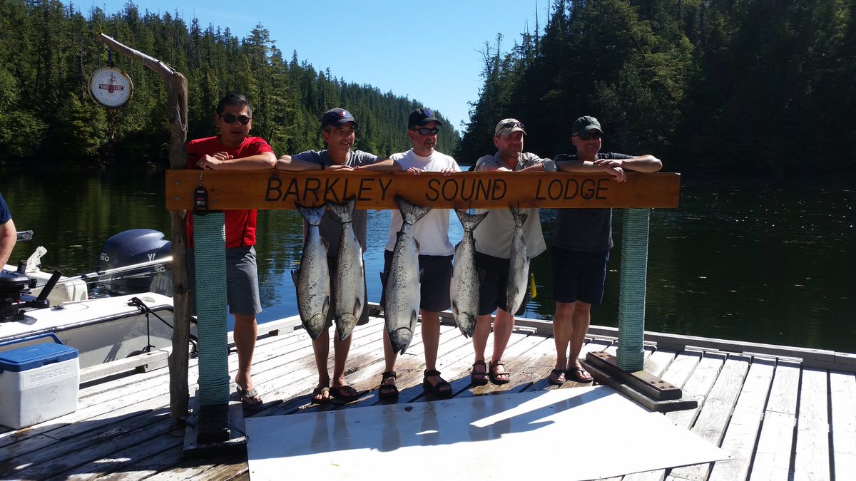 First trip of the year with Offshore Charters and Slivers Charters with the biggest chinook being 25 lbs.