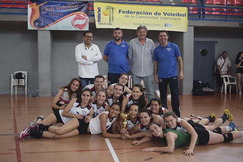 El <a href="/cvsedavi/">Club Voleibol Sedavi</a> Juvenil Femení va aconseguir l'Ascens a Primera Autonòmica ow.ly/bBJg300WXoZ