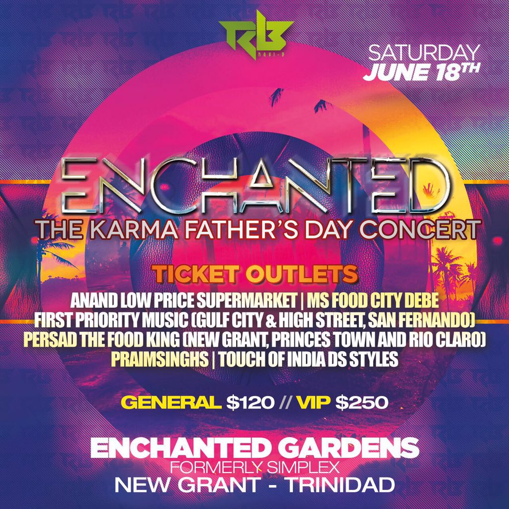 NISHAB1's tweet image. The concert event of the year #Enchanted #RaviB #Karma #TheReturnofNishaB #Bmrzs &amp;amp; lots more! #EnchantedGardens