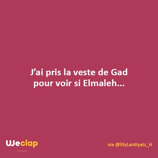 Weclap tweet media