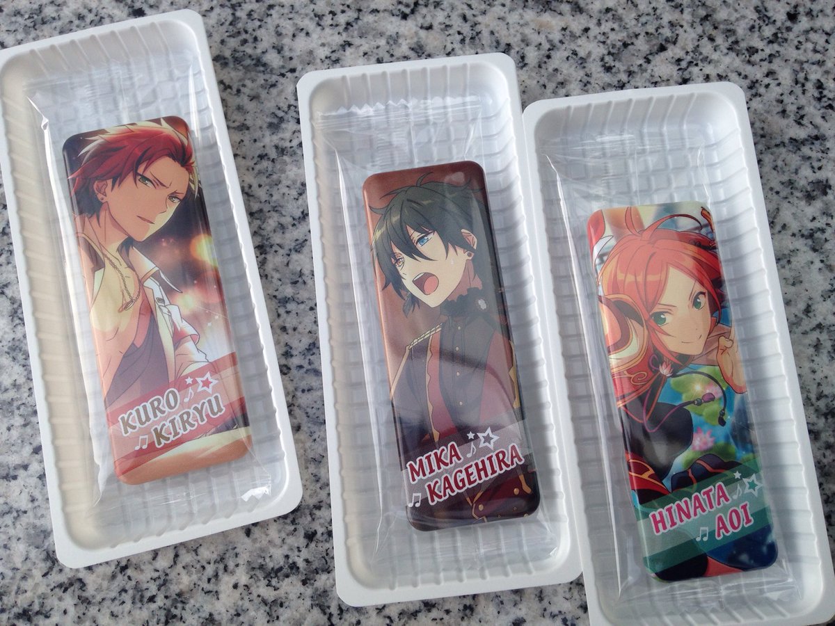 なつ 取引垢 בטוויטר 交換譲渡 あんスタあんさんぶるスターズ ロング缶バッチコレクション 譲 鬼龍紅郎 影平みか 葵ひなた 求 定価or Knights 瀬名 凜月優先 仙台手渡し希望 検索からでも宜しくお願いします