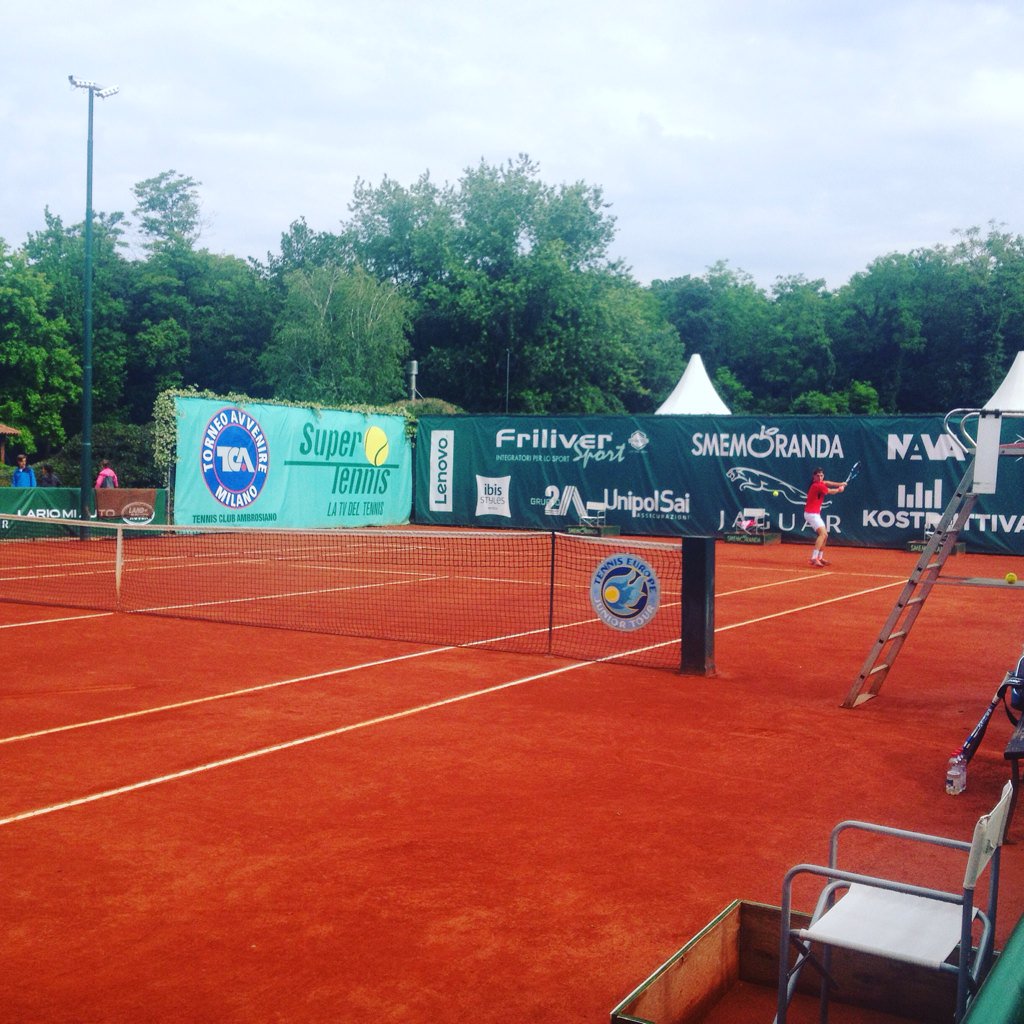 C'è il sole! Oggi finiscono le qualificazioni e cominciano anche i tabelloni principali! #52torneoavvenire