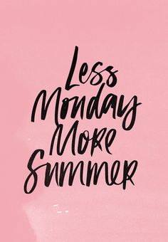 YES PLEASE! Happy Monday!