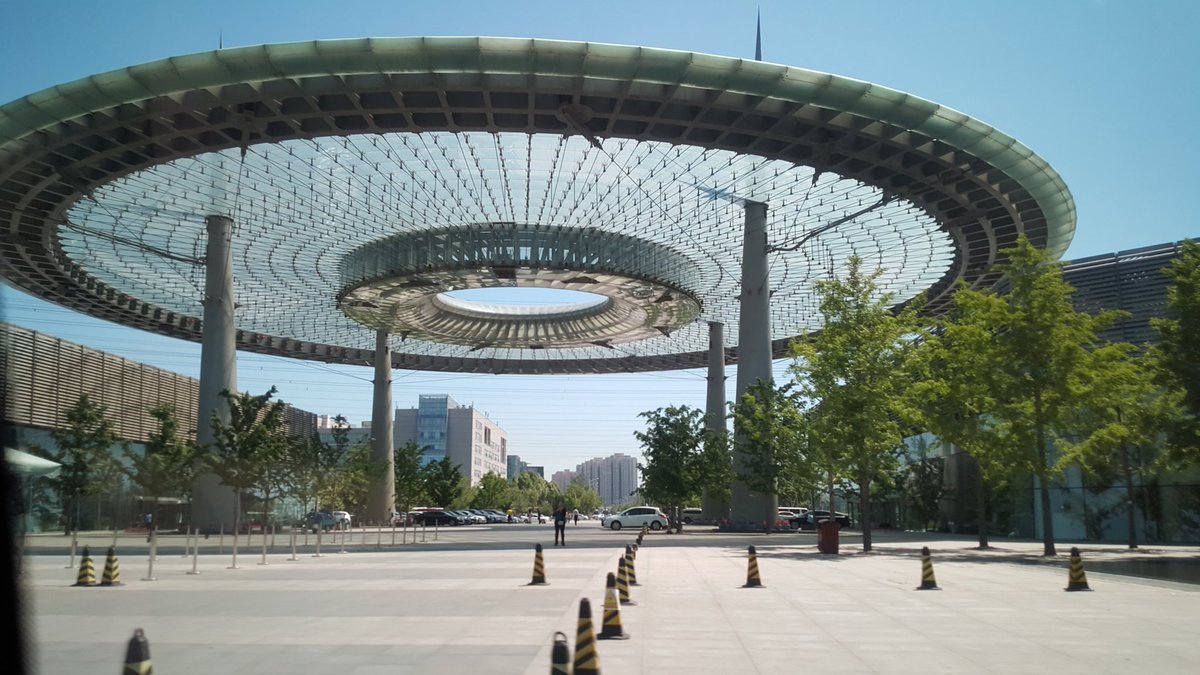 And so the big <a href="/BBCClick/">@bbcclick</a> China edit begins. Airing this weekend. Filmed partly here. #IndependenceDay anyone?