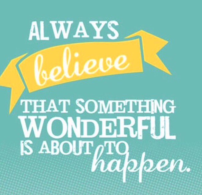 Mark_Farhat's tweet photo. #happymonday #motivationalmonday always believe that something wonderful is about to happen ! https://t.co/eQvn4Bt6UB
