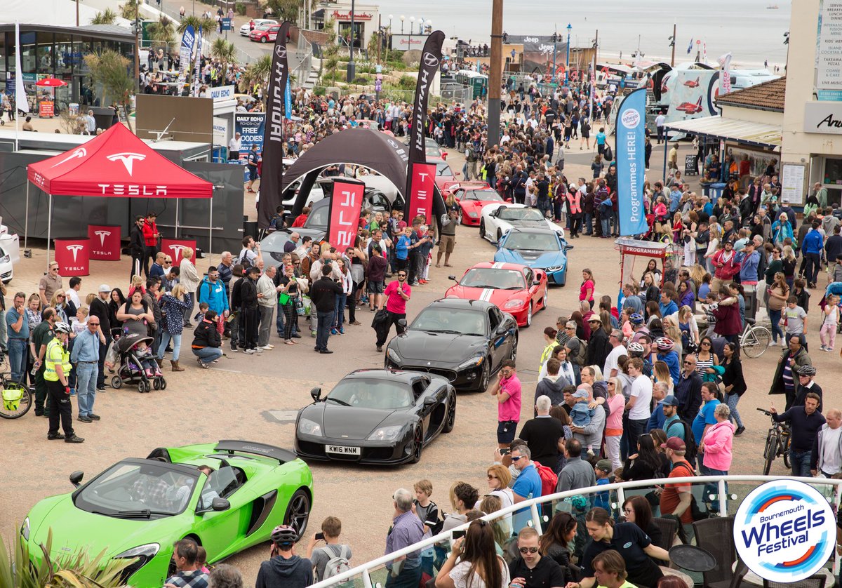 GHR_SouthCoast's tweet photo. NEWS: The organisers of the third #Bournemouth #wheelsfest say a record 410,000 people visited over the weekend. https://t.co/StGGrhOAcV