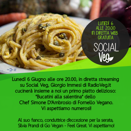 socialvegit's tweet photo. Vi aspettiamo questa sera su https://t.co/5NU8EjegfX con @RadioVegit ;) https://t.co/Hci2naDXWW