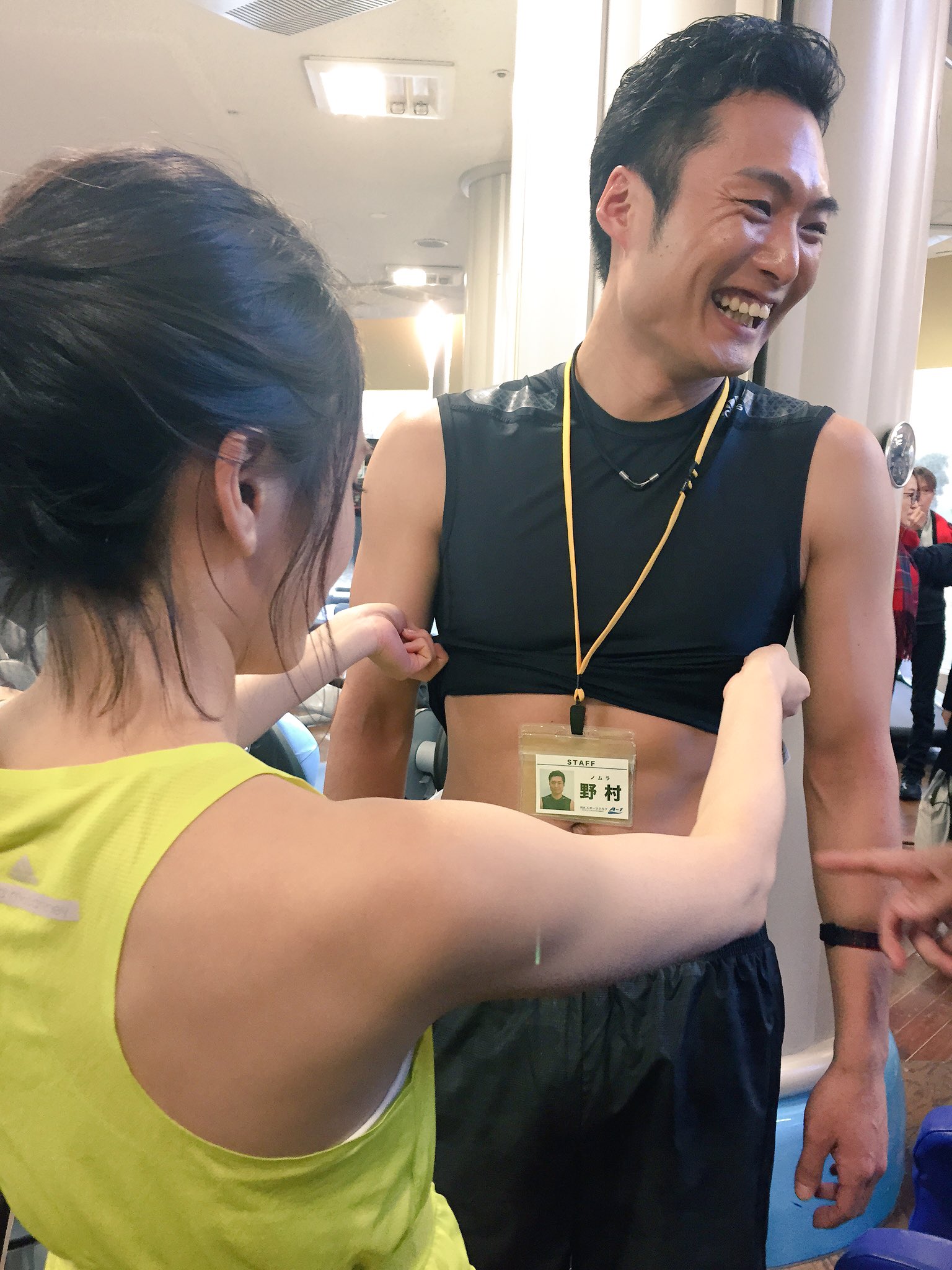 Tbs 毒島ゆり子のせきらら日記 ゆり子が愛した男シリーズ 野村新太郎の筋肉 をチェックするゆり子 毒島 前田敦子 八木将康 Tbs 毒島ゆり子のせきらら日記 ゆり子が愛した男シリーズ 野村新太郎の筋肉 をチェックするゆり子 毒島 前田敦子 八木将康