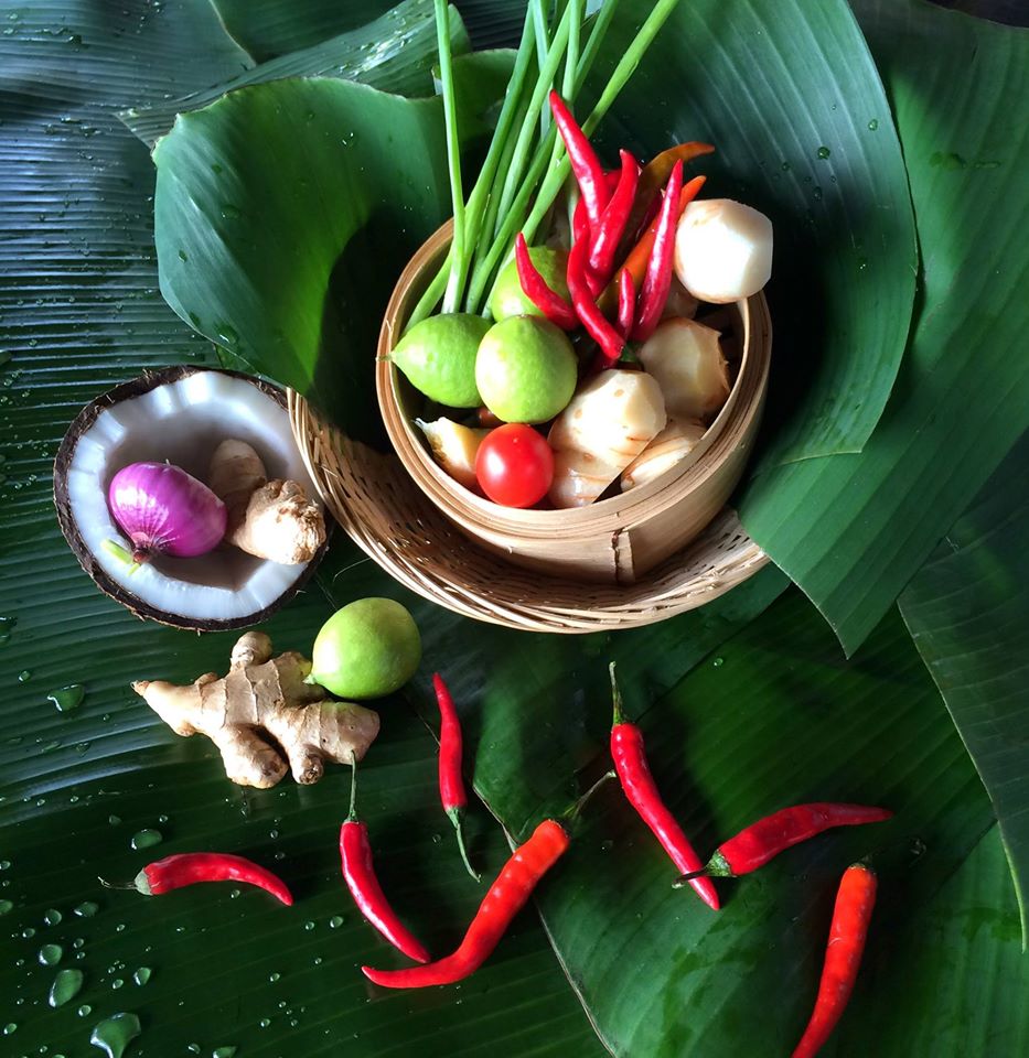 En provenance directe du jardin du <a href="/LUXLeMorne/">LUX* Le Morne</a> #Fresh #Green #lunchtime