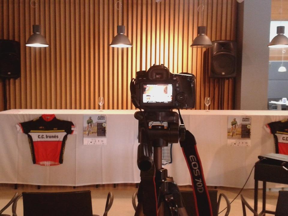 Hastear dago #juanmabizikletafesta|ren aurkezpena Ficoban.