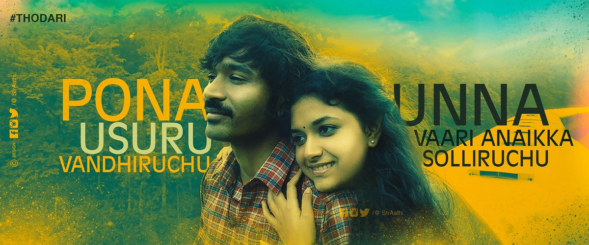 straathi's tweet photo. #Thodari @Thodari_Movie @dhanushkraja #Cpwork @ash_r_dhanush @DhanushGlobalF #StrAathi @DhanushGlobalF https://t.co/Ja1QjSuxAF