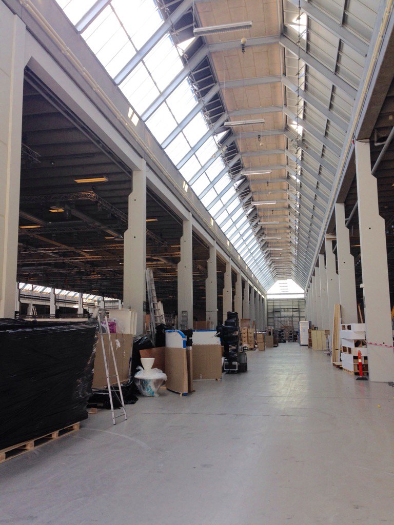 ExhibitionGuy's tweet photo. #EHA'16 Copenhagen #PRO80 #exhibition #stand project well under way https://t.co/yoMoHrz1RC