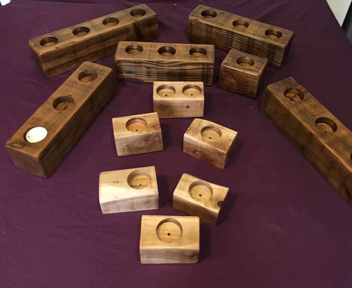mayadust007's tweet photo. Natural wood tea light holders now available made to order from £4.99. 15% goes to #portlandward #poolehospital https://t.co/xDd6GoVfwN