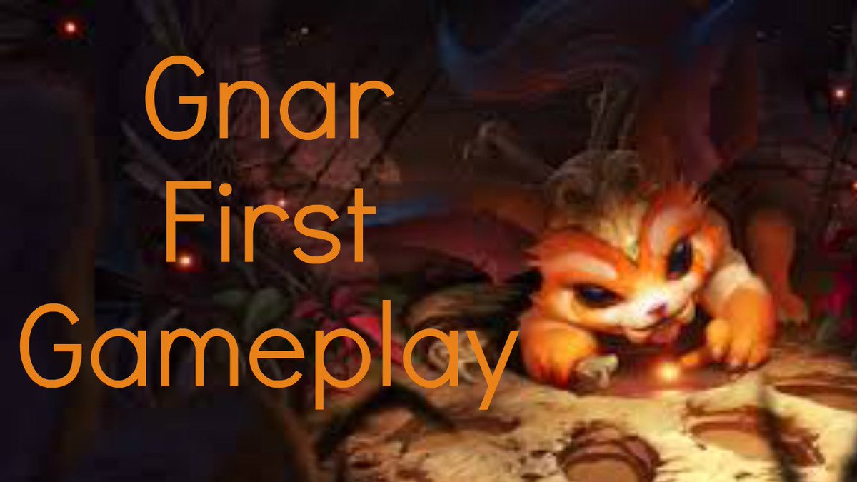 ShixGaming's tweet image. First Ever LoL Gameplay on the Channel is up! Gnar on the bot lane. I hope you guys enjoyed! youtube.com/watch?v=7sg9jZ…