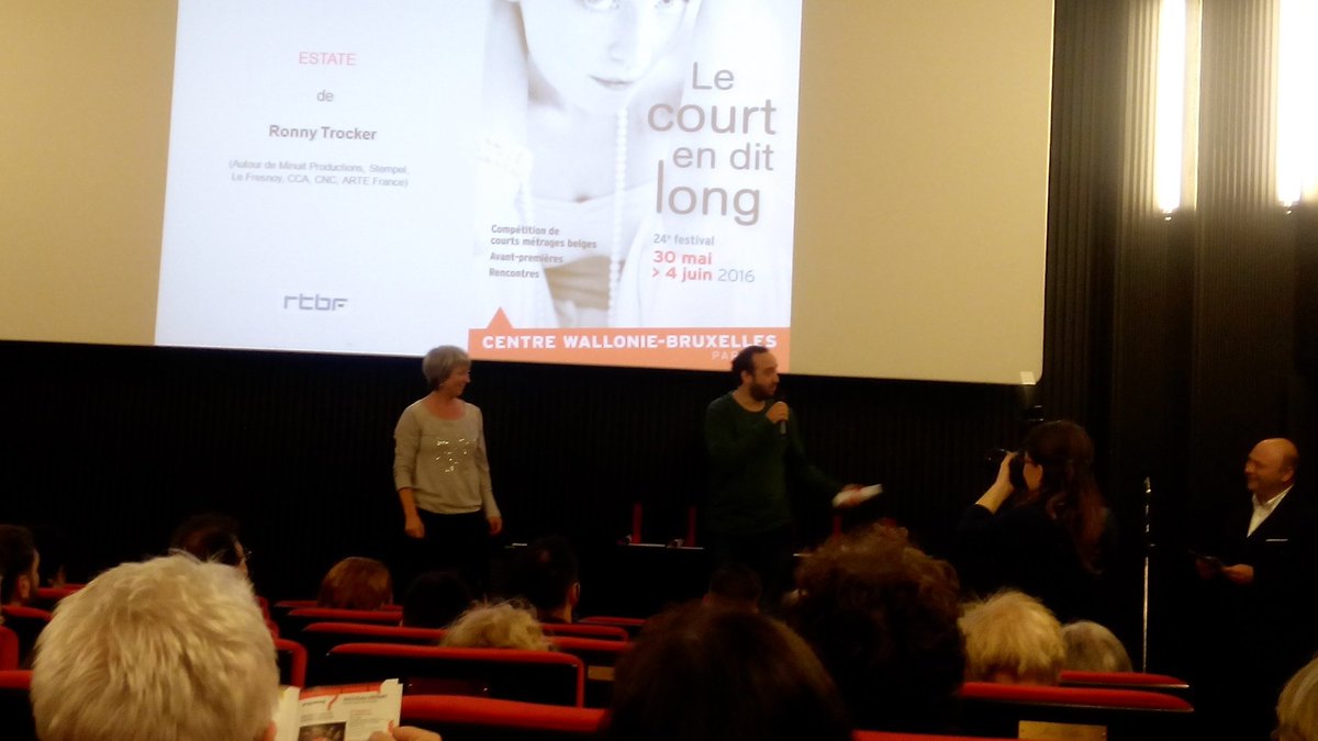 STUDIOLEQUIPE's tweet photo. #Estate #RonnyTrocker
Prix CoupdeCœur @RTBF
@CWB_Paris #leCDL2016
@Stempel @autourdeminuit @lefresnoy
#STUDIOLEQUIPE https://t.co/qJMZXI2eiM