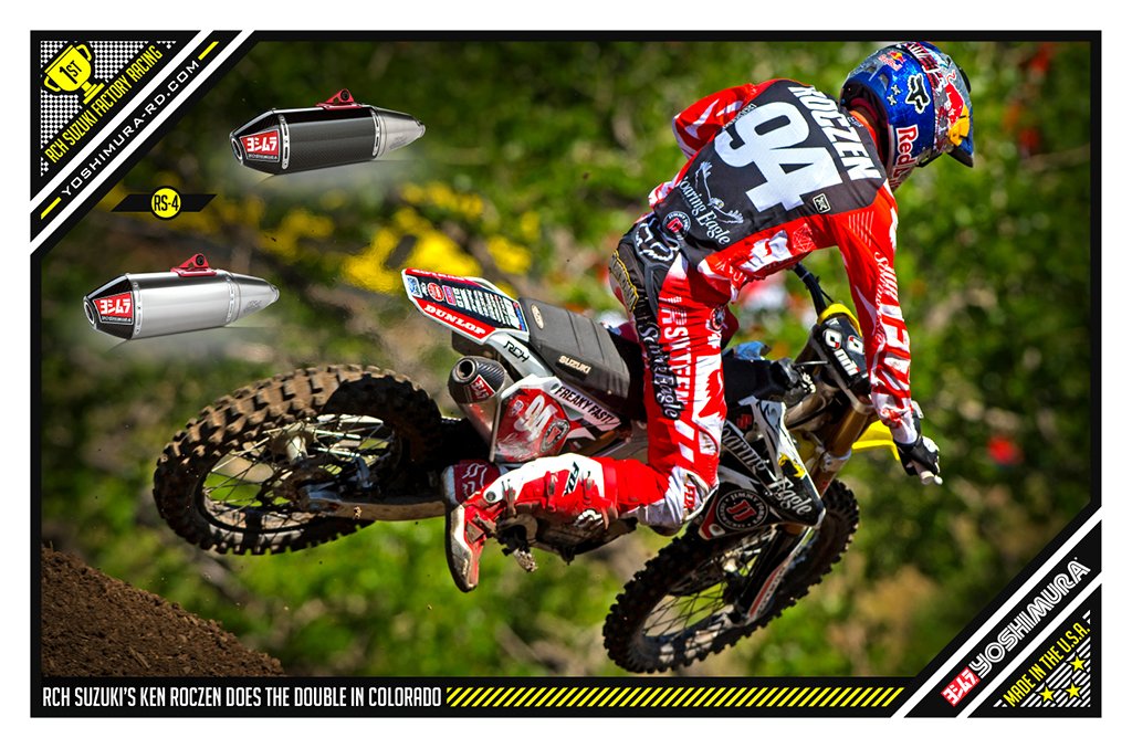 YoshimuraUSA's tweet photo. #WINAD @RCHracing @KenRoczen94 @suzukicycles #poweredbyyoshimura @Cudby photo https://t.co/iodNvUZNAo