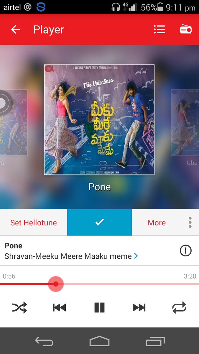 shakeerasyed's tweet image. Addictive... Pone pommanna pone., Raane rammante raane..
 #M2M2 on 17th of this