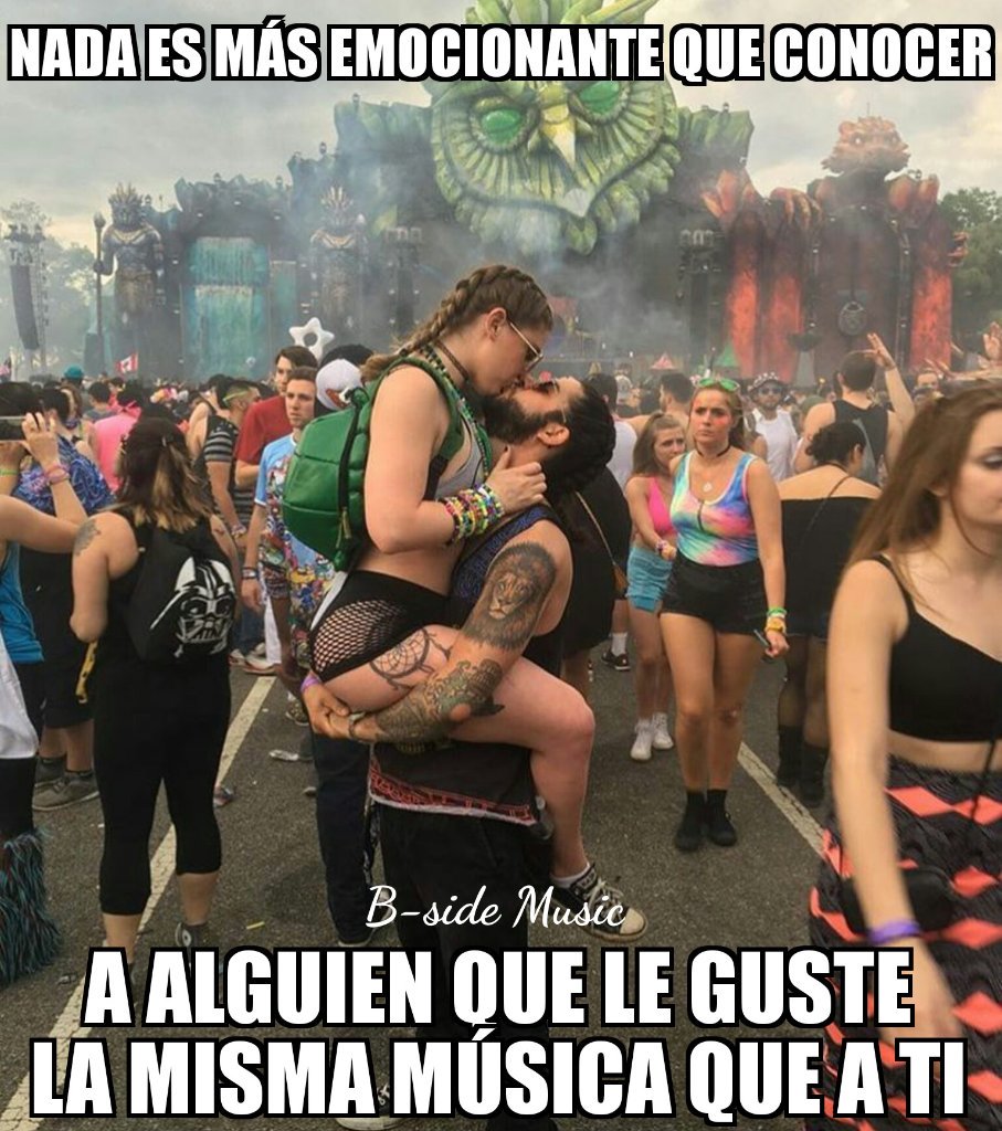 BsideMusicmx's tweet photo. ¿Ustedes ya conocieron a ese alguien? #goals #ravercouples #EDC #edcny https://t.co/wQiuzVAwG3