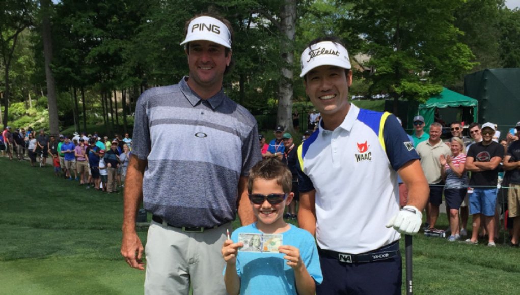GolfWRX's tweet photo. Kevin Na bet @bubbawatson $100 he couldn't drive the green on a 363-yard hole @MemorialGolf https://t.co/SCjBoMzT4C https://t.co/C1lODKPWUW