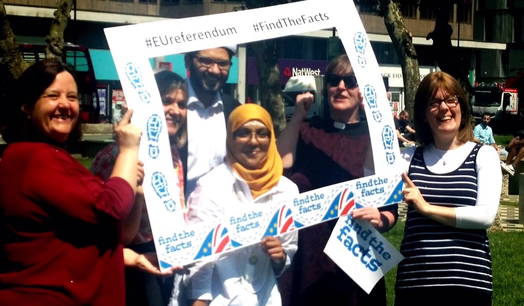 QariAsim's tweet photo. Faith communities urging people to register to vote #TurnUp #EURefReady #IbelieveInVoting https://t.co/RwTeDfIzYN https://t.co/CLk3kLoYXa