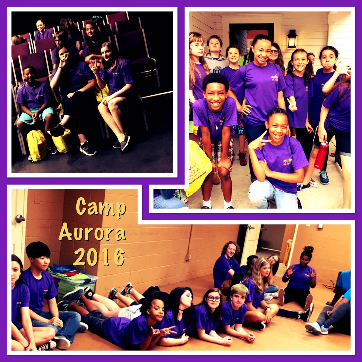 AuroraTheatre's tweet photo. Welcome Summer Campers! The Aurora Theatre Academy 2016 Summer Session is underway! #96000Challenge https://t.co/LZLw66QGOL
