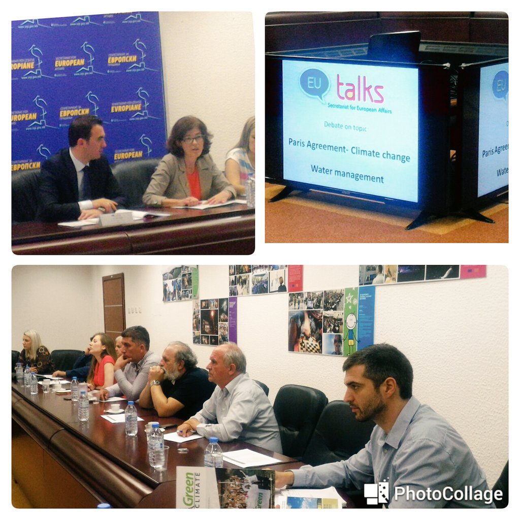 FranceMacedoine's tweet photo. Préparations au Sommet Balkans de Paris > Entretien @laurenceauer &amp; Vice PM Pesevski et #UETALK sur l'environnement https://t.co/eIzPdPR6lN