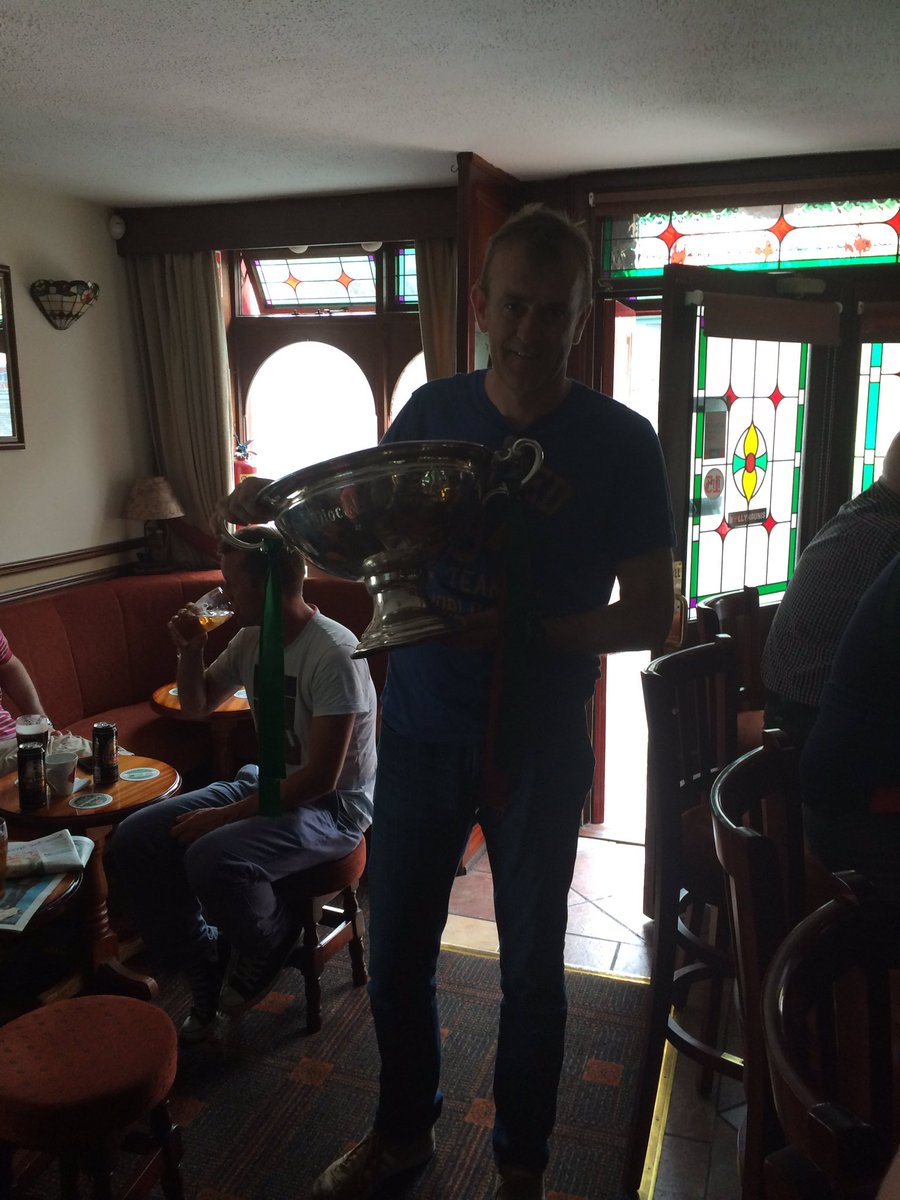 Nicky Rackard meets a fellow Wexford man. ❤️💚