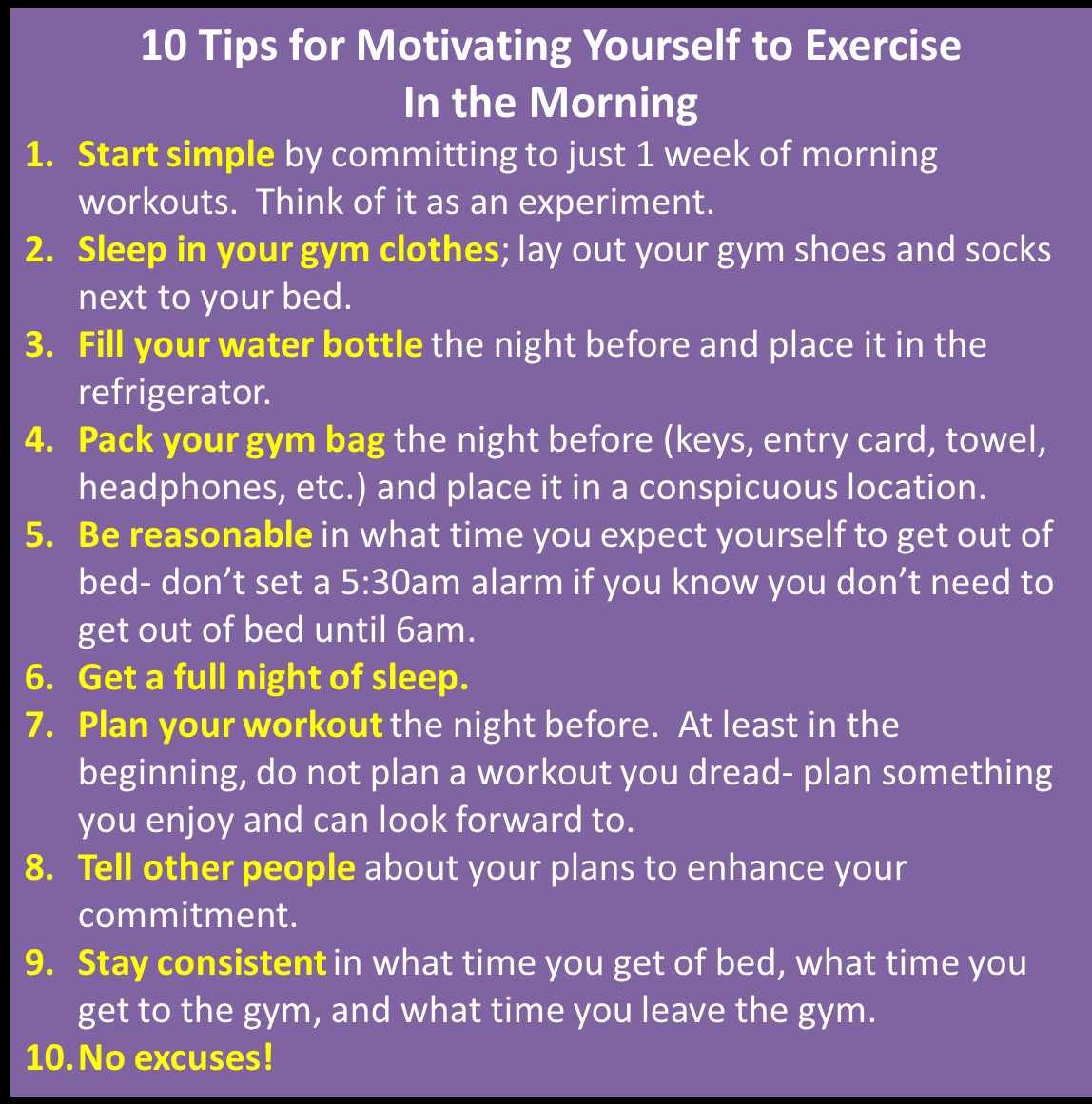 vitamin_blog's tweet image. 10 tips to motivate yourself to do #exercises at the morning.
#MorningExercises