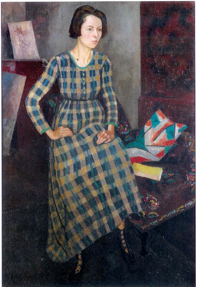 MenschOhneMusil's tweet photo. "Portrait of Nina Hamnett" (1918), Roger Fry. https://t.co/0DnHcBUTSL