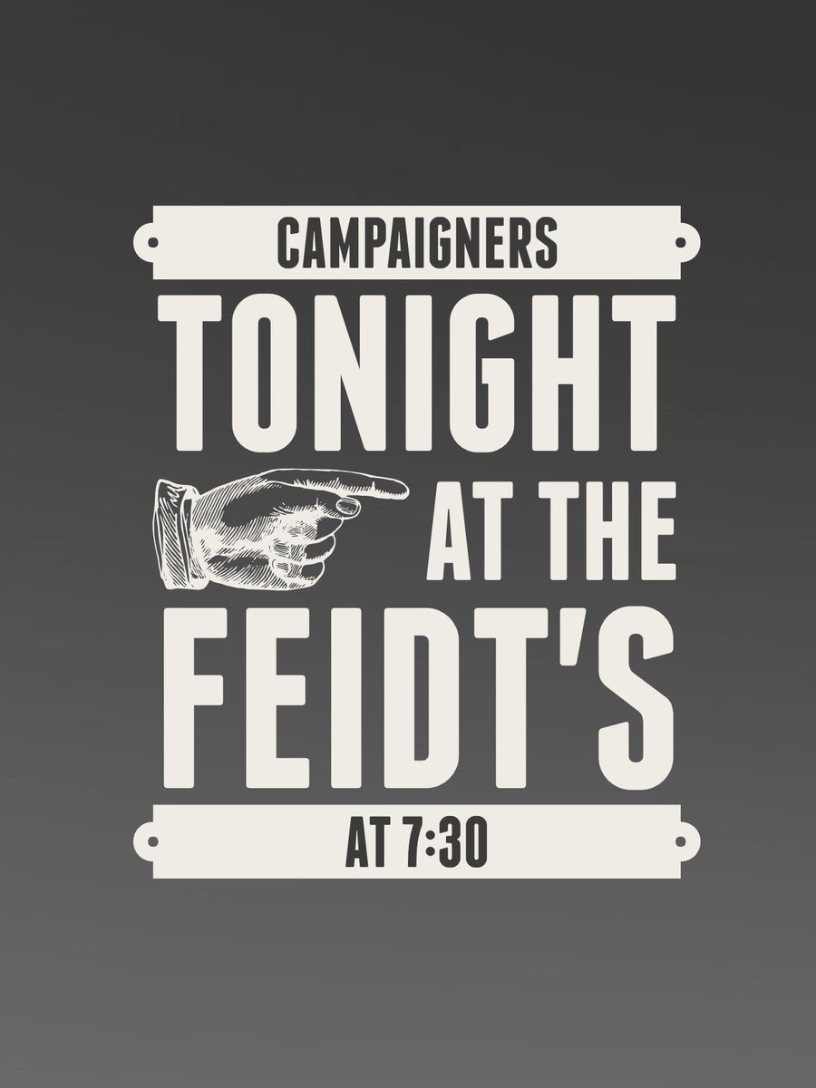 All-Area Summer Campaigners is tonight at the Feidt's house at 7:30. Bring a swimsuit &amp; towel to swim, see you then!