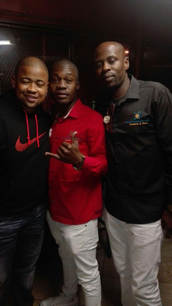 Sashmarzen's tweet photo. Last night it was Awesome with the Kings of Romantic Rhythm @poetmastermind  @SentleL @ValueMeatBraai https://t.co/W8hFgBAPxx
