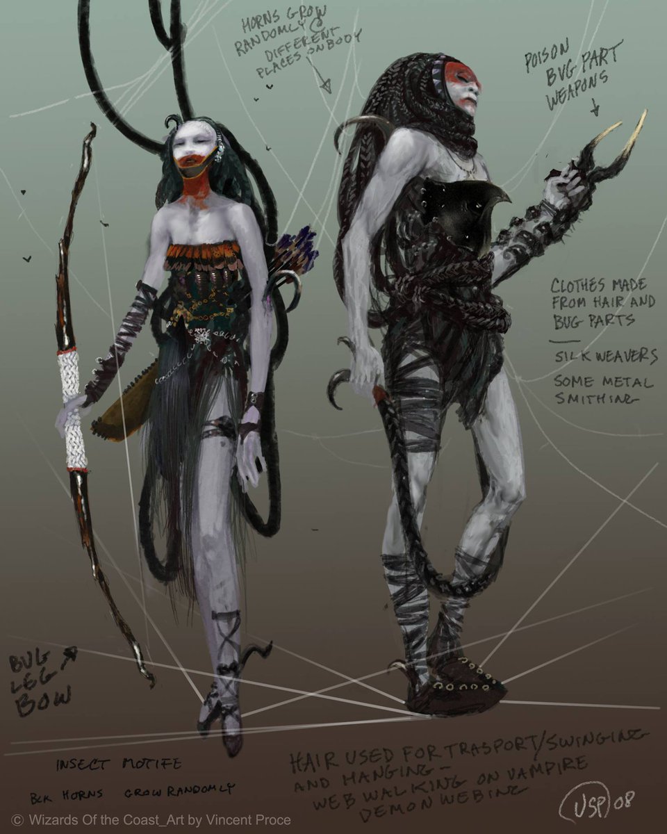 VorthosMike's tweet photo. #mtgartist @vproceart is posting some old concept art on his FB. Check out these vampires. https://t.co/8wuweJWUHK