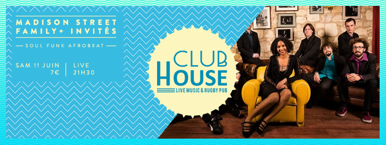 Le_Club_House_'s tweet photo. ★ Cette semaine ★  Ven.10 : Euro 2016 + Lyadia / Sam.11 : Madison Street Family + Guests  : https://t.co/7dDHdkXA1d https://t.co/UyoWwOe0Be
