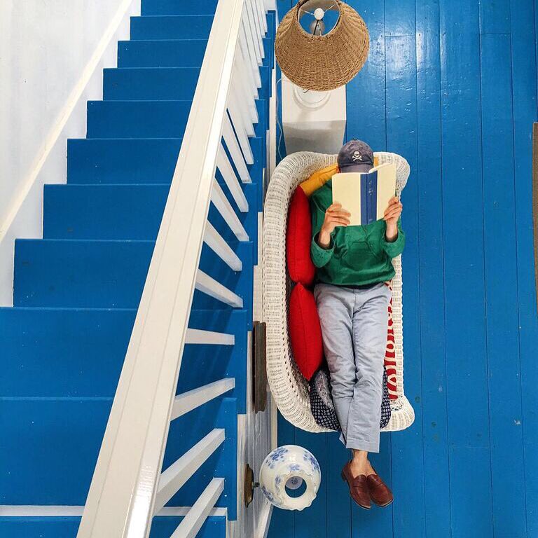 bmeyerack's tweet image. The beach cottage at 50 W Miacomet brings new meaning to the Monday Blues #BernadettesNantucket #NantucketRealEstate