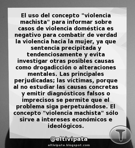 eltivipata's tweet image. La violencia no tiene género.