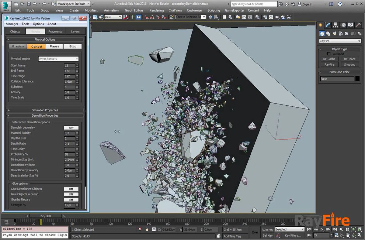 rayfire for 3ds max 2016