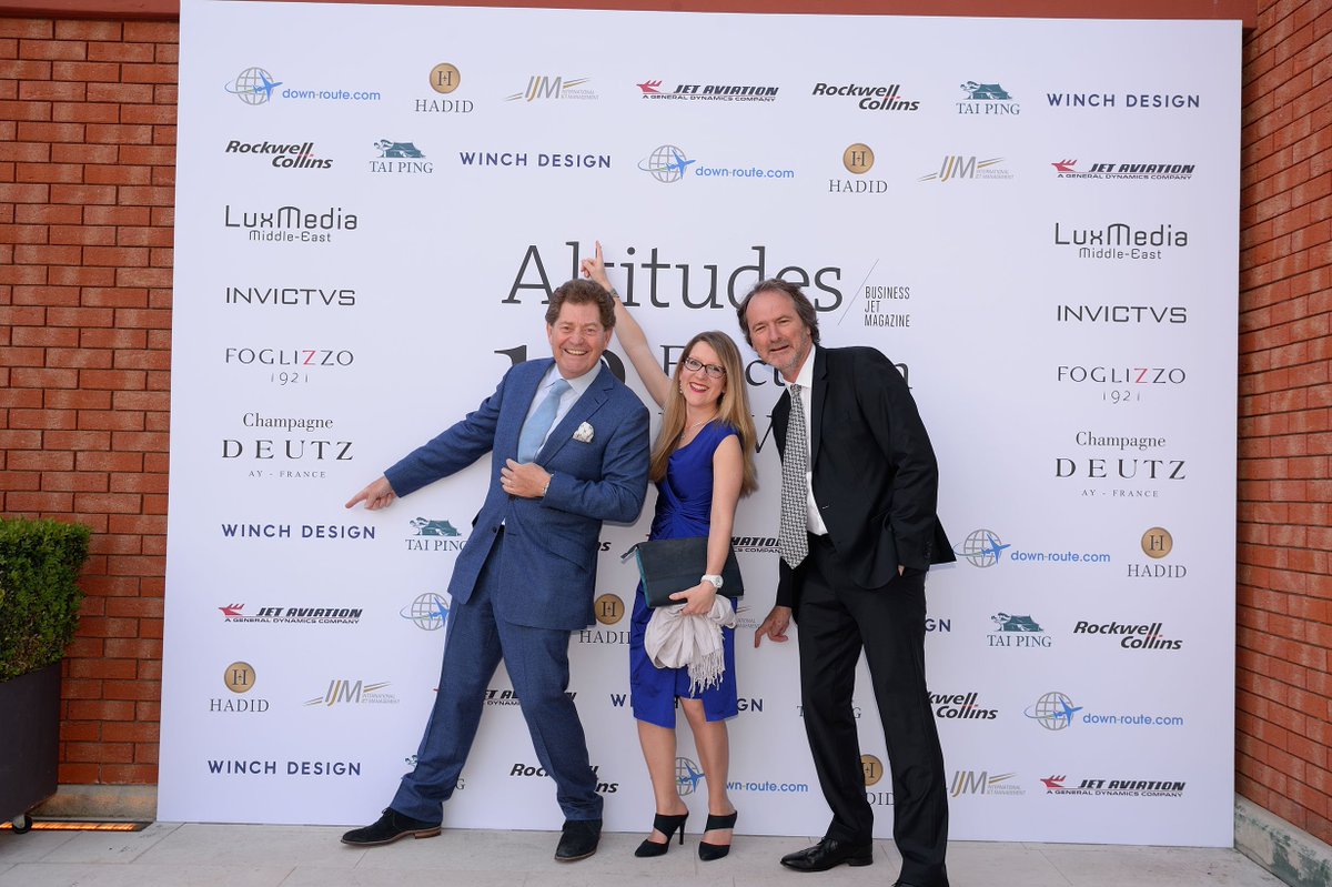WinchDesign_WD's tweet photo. A brilliant event for #WD at the #Altitudes Party at @ebace. #WDAviation #aviation #brand #party #Geneva https://t.co/NS9avCGDRY