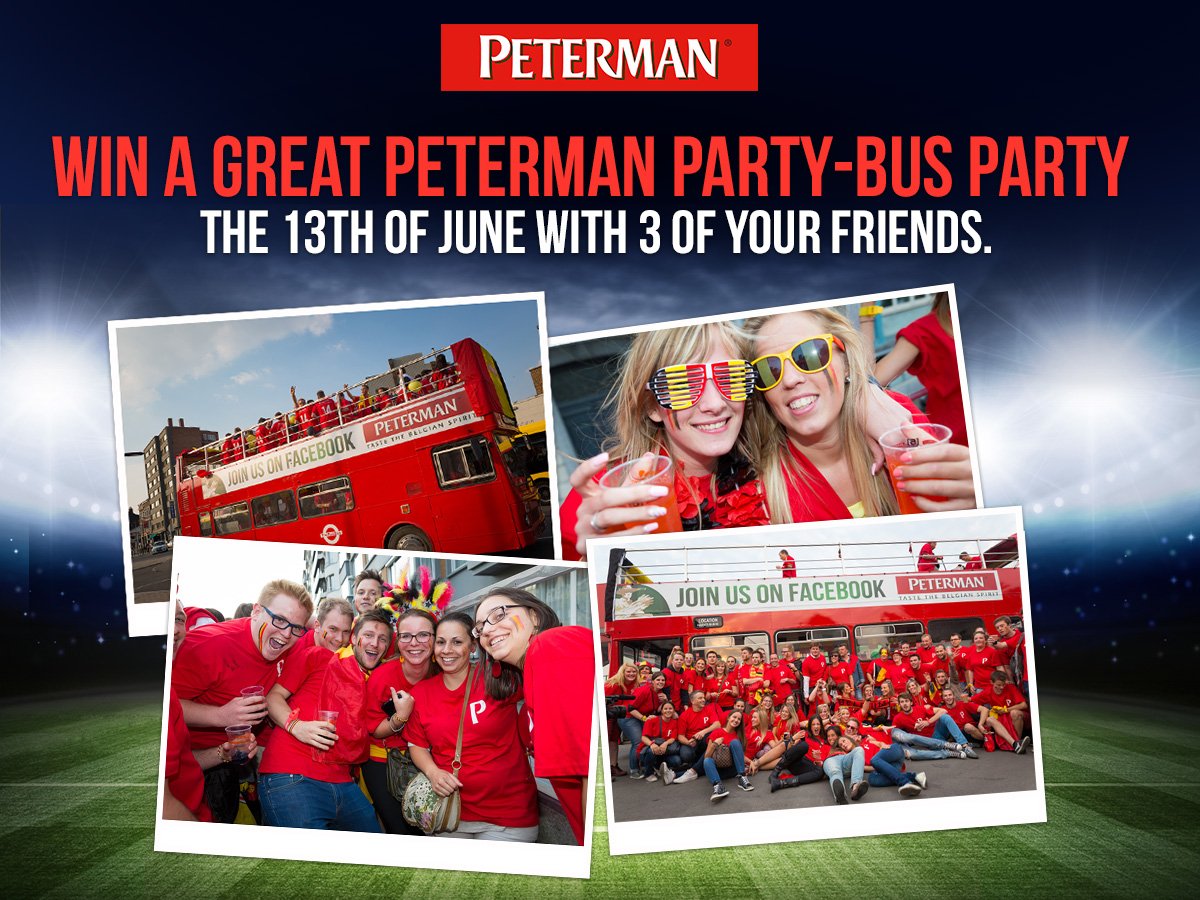 Discover our new activation for <a href="/Peterman/">Justin Peterman</a>! Take your chance &amp; win 4 tickets in the Party-Bus.bit.ly/peterman-party…