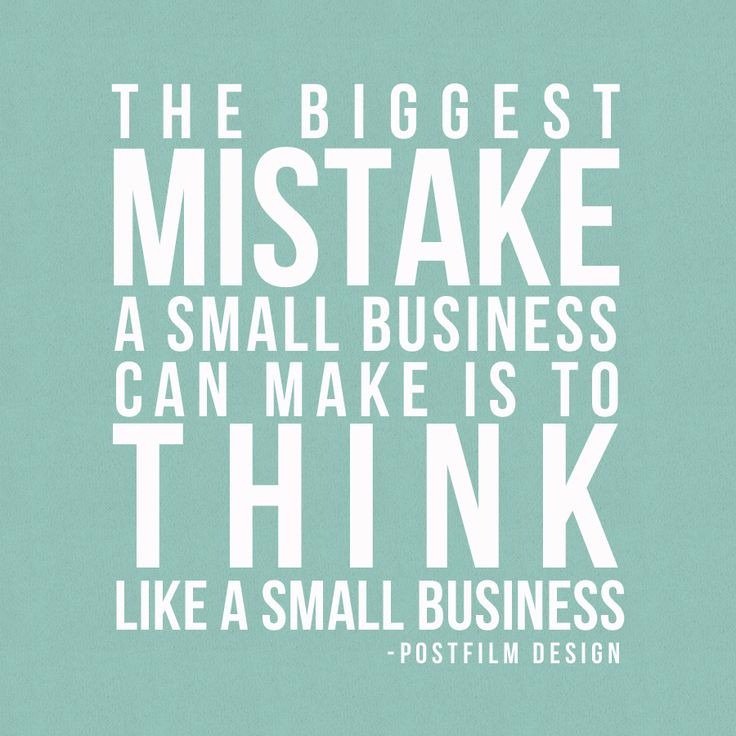 getactivefans's tweet photo. Motivational Monday! The biggest mistake a #smallbusiness can make is to think like a small business. #motivation https://t.co/Wl2ryJzduQ