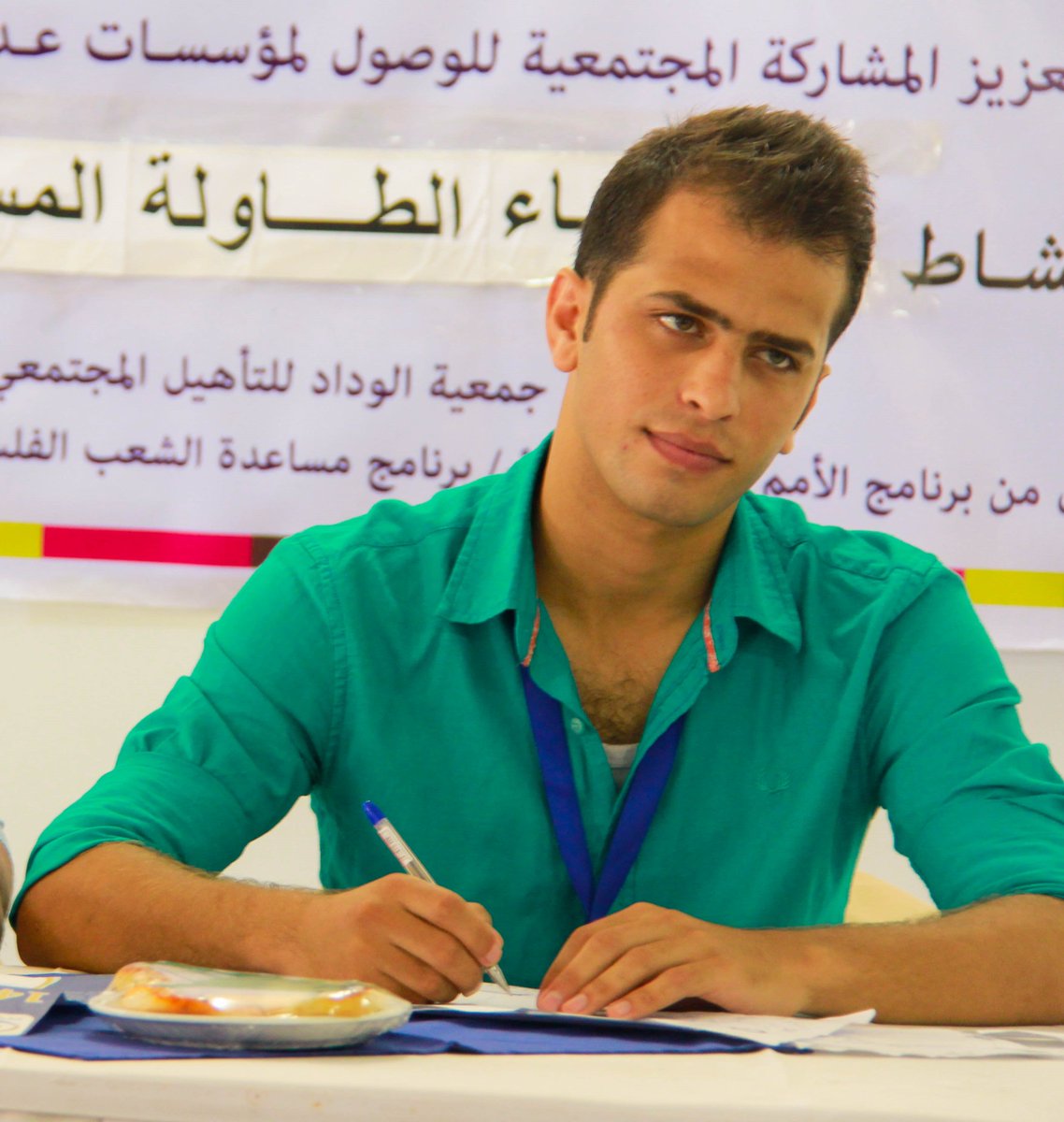 Hzsa93's tweet photo. صورة لي من مشروع #مشاركة للوصول لمؤسسات عدالة أكثر فاعلية . دعم وتمويل #UNDP
#GazaResponse https://t.co/pYv0l8gB86