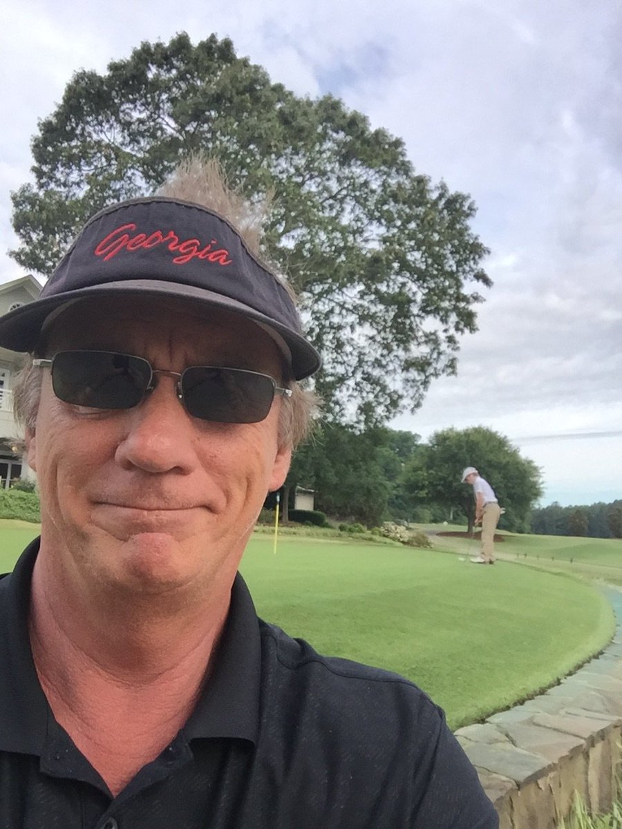 FreddyIce1's tweet photo. Almost go time! Got Big @johnbgurley1 on the bag. @GSGA @AthensCC @Garbinc #juniorgolf #garbgolf https://t.co/ogS1v83DH4