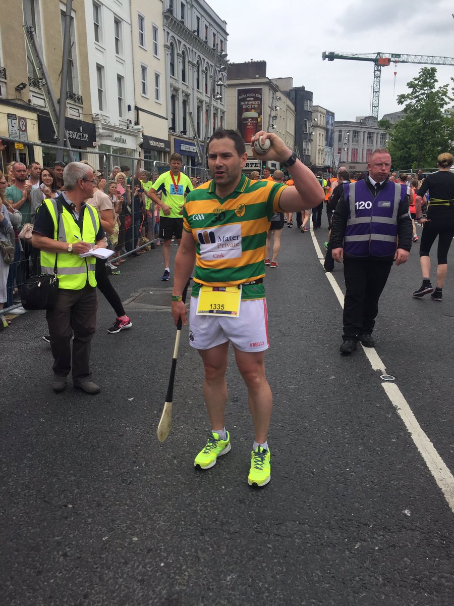 RockiesCork's tweet photo. 4 hours 28 mins. Damien Coleman
 World Record holder for soloing a sliotar during a marathon https://t.co/LBi1DYa7w8