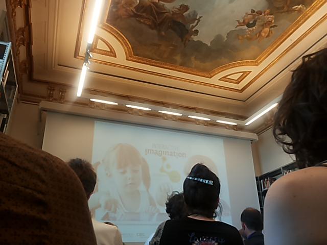 lavoroculturale's tweet photo. #InteractiveImagination Pronti per iniziare! https://t.co/lSxTUXdBZP